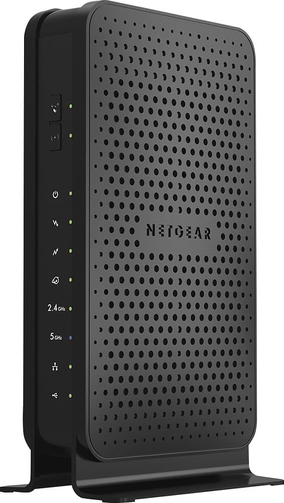 Netgear C3700-100NAS N600 (8x4) WiFi DOCSIS 3.0 Cable Modem Router (C3700) Certified for Xfinity from Comcast, Spectrum, Cox, Spectrum & More