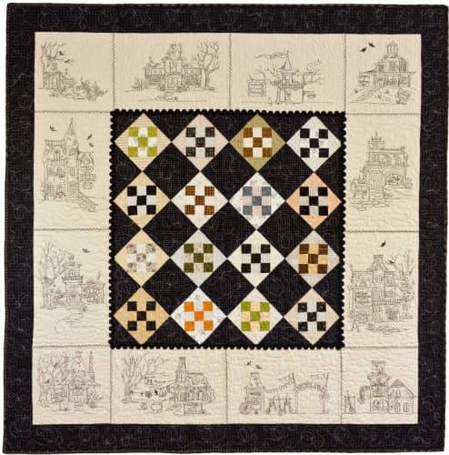 Crab Apple Hill PATTERN - HocusPocusVille - Item #313 (Hand Embroidery)