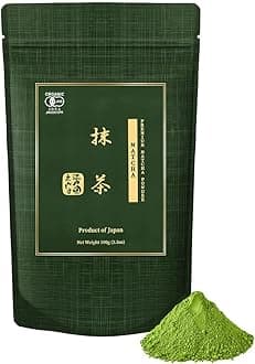 YEDOENSIS Premium Matcha - Organic Japanese Green Tea Matcha Powder, JAS Certified Organic, Vegan, Gluten-Free (100g)