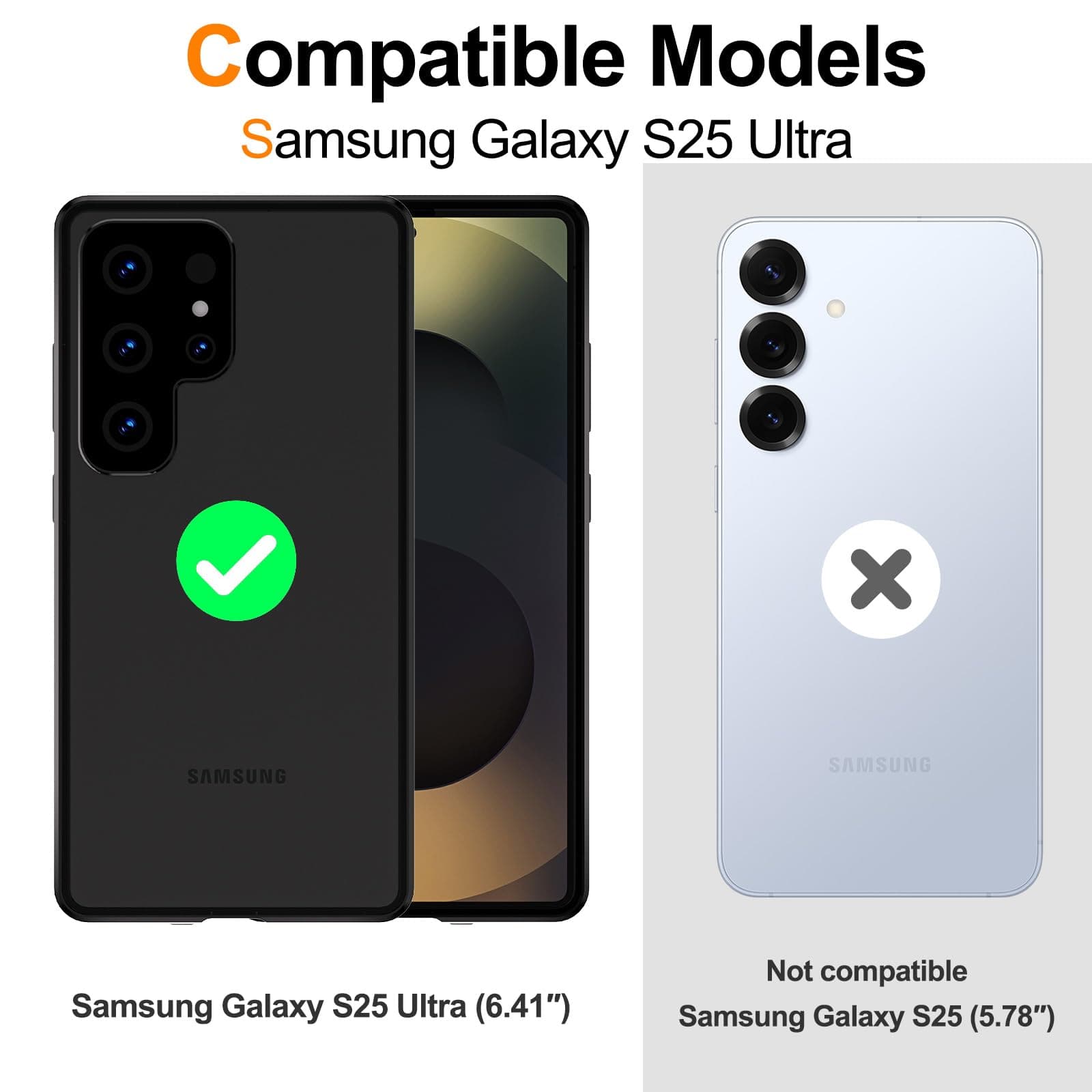 Privacy Case Compatible with Samsung Galaxy S25 Ultra 5G, Front and Back Metal Magnetic Case, 360 Degree Protection with Anti-Peep Glass - Blue