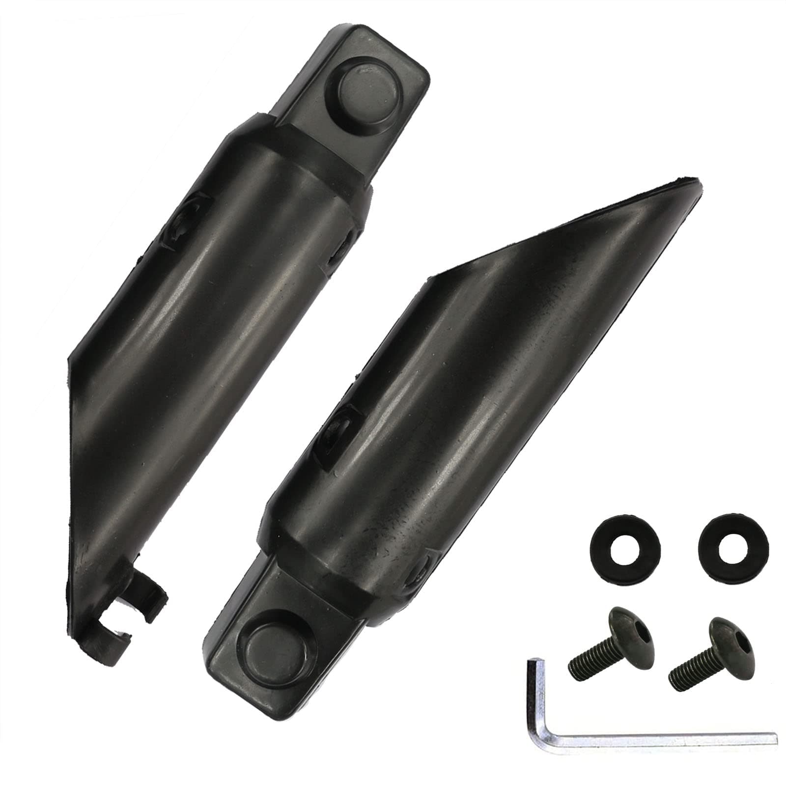 PRO BAT Black Fork Guard Forks Cover for Honda CRF50 CRF 50 Plastic M PS11