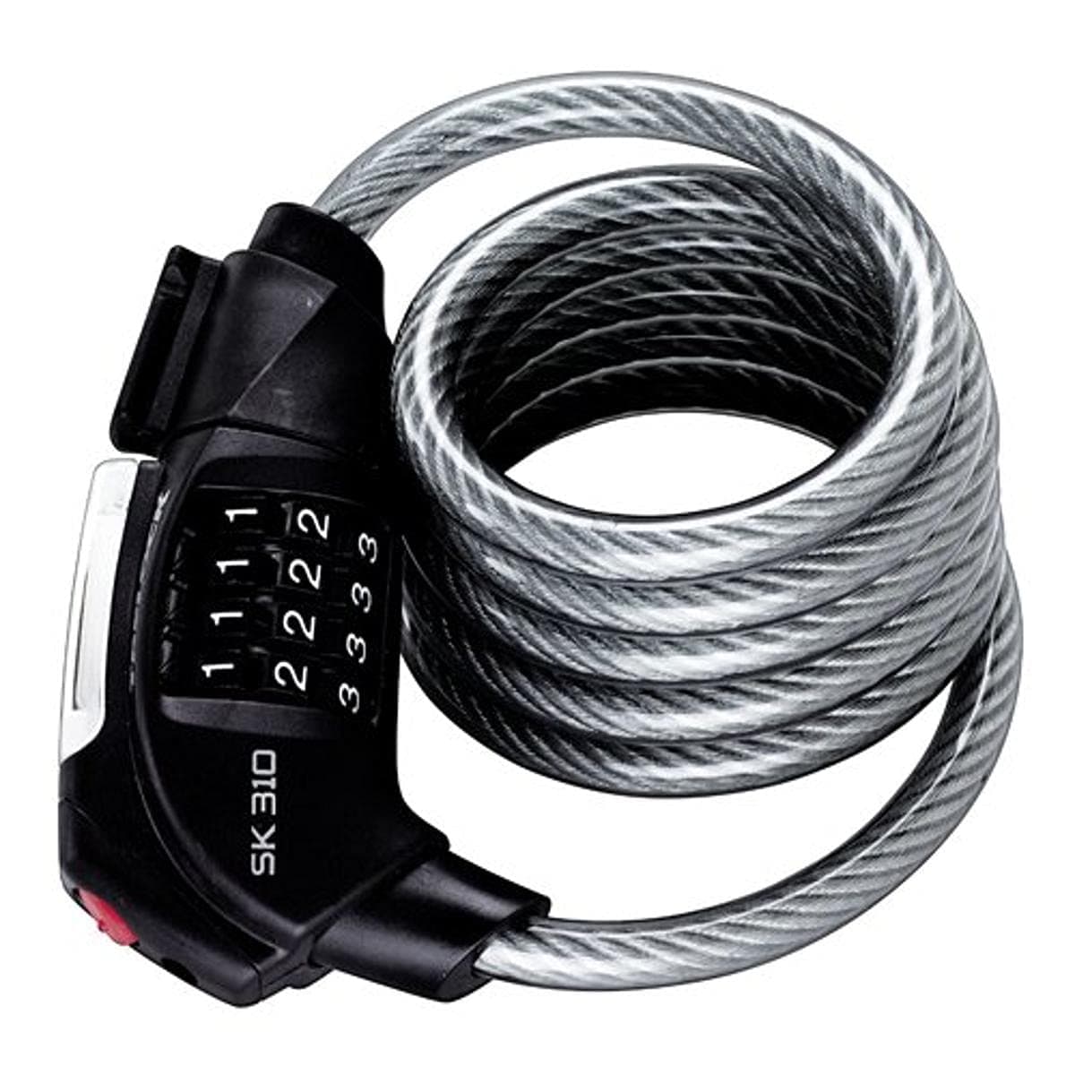 Trelock SK 310 Spiral Cable Lock LED Length 1500 mm 2014 cabel lock