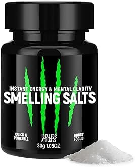 Salts for Athletes in Hockey, Potent Salts Wake Up for Athletes, Weightlifting and Powerlifting - Activate Before Smelling, Instant Energy, Explosive Power, Breaking PR, Enhanced Focus & Motivation