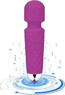 Portable Pocket-Sized Quiet Bullet Massager for Women's Pleasure - Handheld and Wireless for Quick Relaxation(Purple)