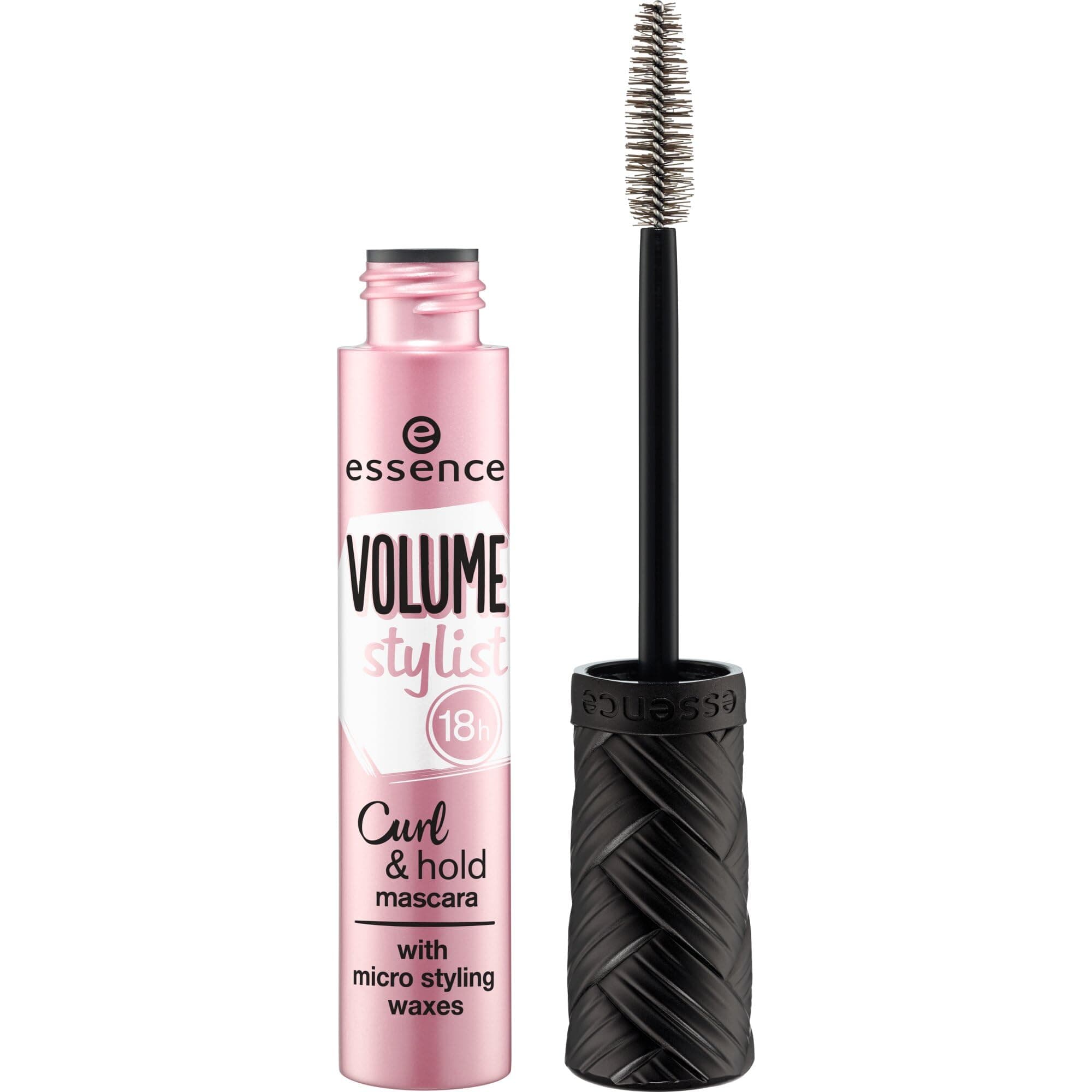Volume Stylist 18Hr Curl & Hold Mascara with Micro Styling Waxes | Cruelty Free - Black
