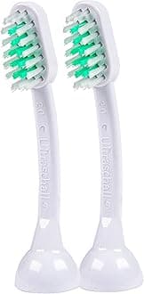 emmi-pet 2X A2 (M) Large Ultrasonic Toothbrush Heads for emmi-pet 1.0 & 2.0 Ultrasonic Toothbrush I Prevents Tartar, Fights Bad Breath & Gingivitis I Silent & Without Scrubbing
