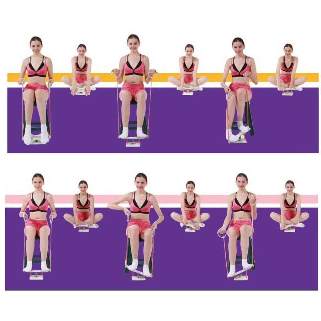 Sit and Stretch Arm Leg and Shoulder Toner with DVD