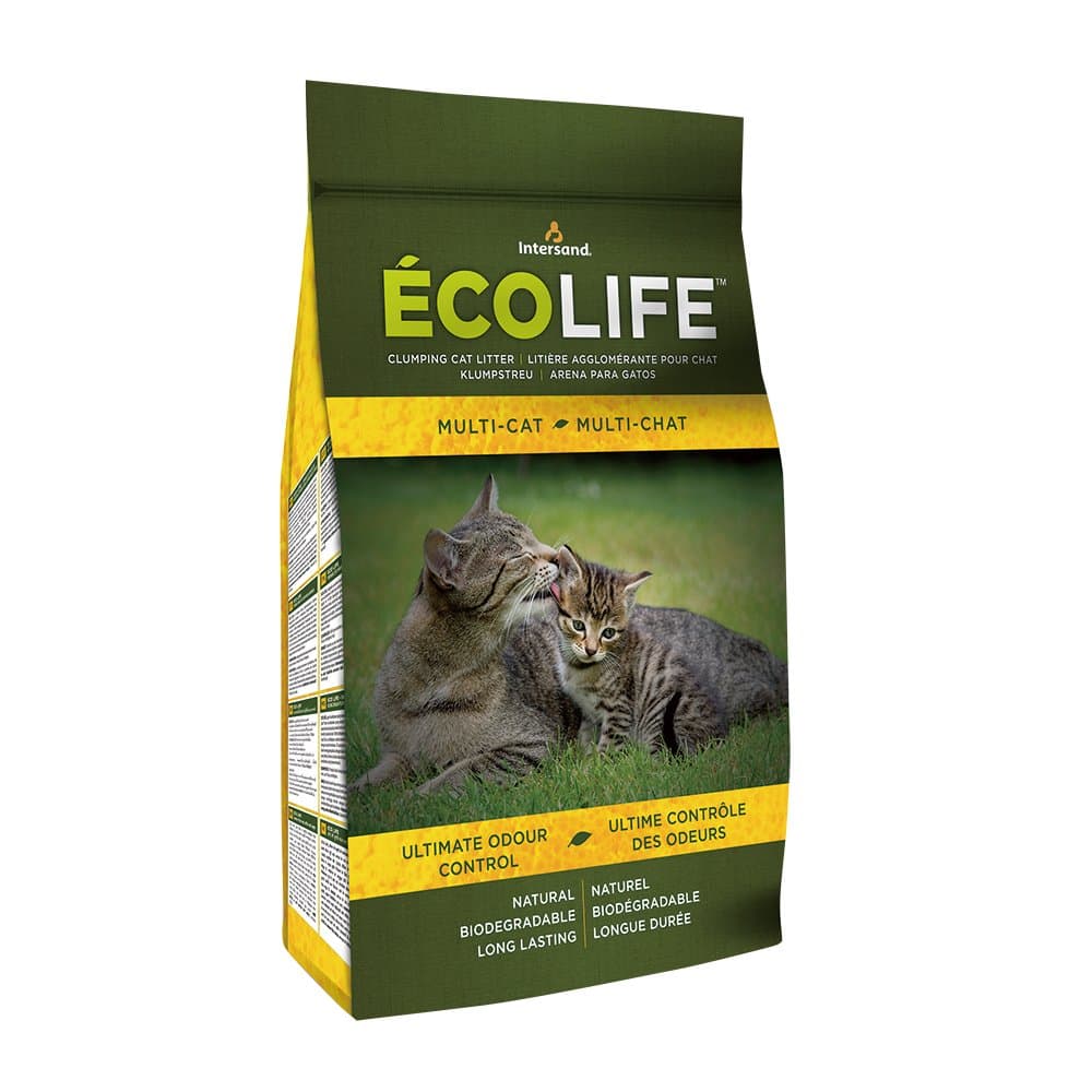 Intersand Eco Life Multi-Cat Litter w/Orange Pulp 10lb