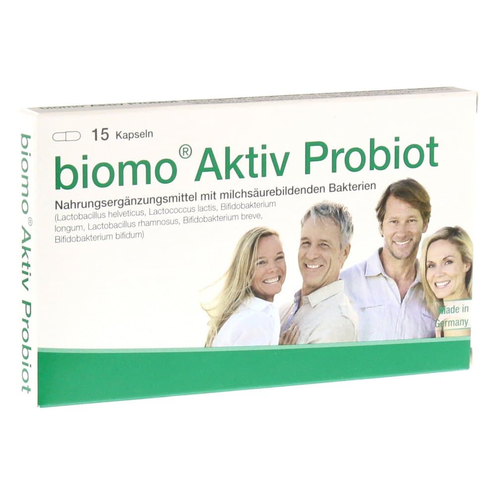 Biomo Active Probiot Capsules Pack of 15 Capsules
