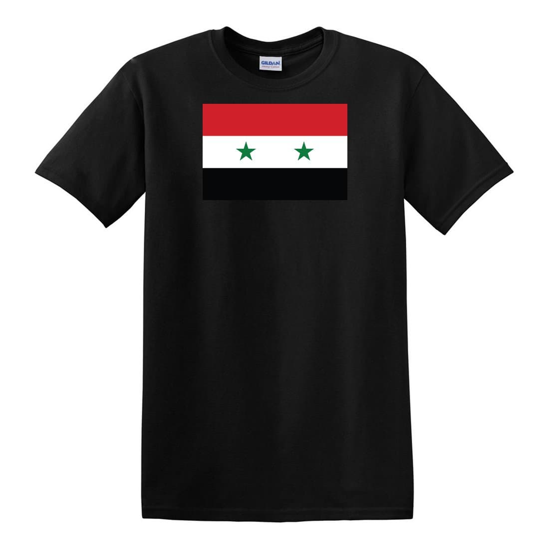 fagraphix Men's Syrian Flag T-Shirt