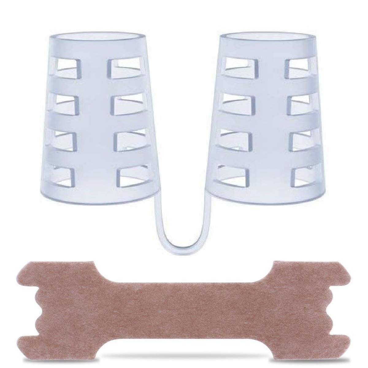 SleepWell Pro Anti Snoring Solution Nose Vents Set with Travel Case (4-Pair)