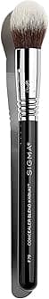 Sigma Beauty F79 - Concealer Blend Kabuki. Professional Face & eyes makeup brushes, Cruelty-free & vegan, Water-proof & soft synthetic fibers