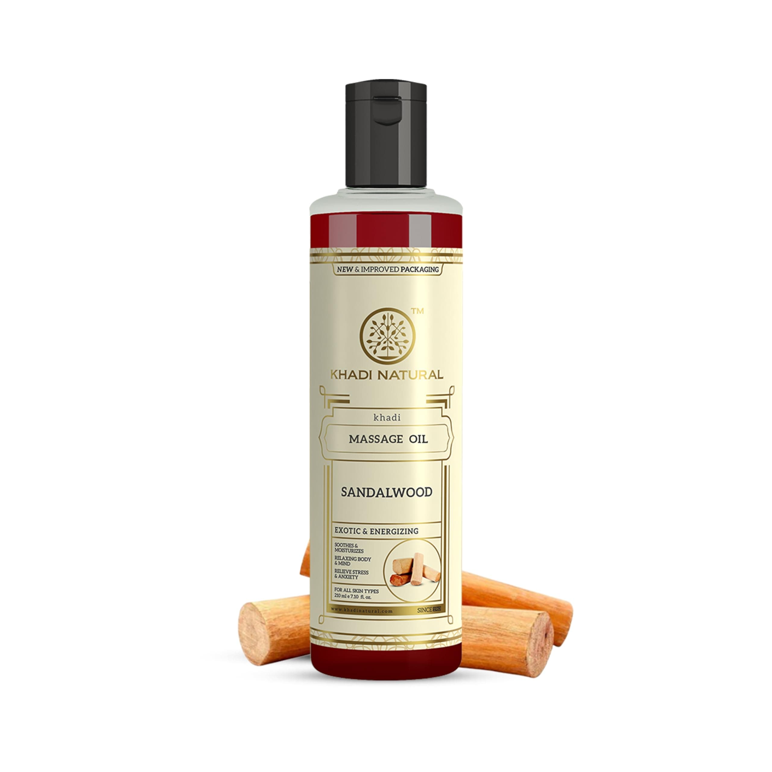 KHADI NATURAL SANDALWOOD MASSAGE OIL
