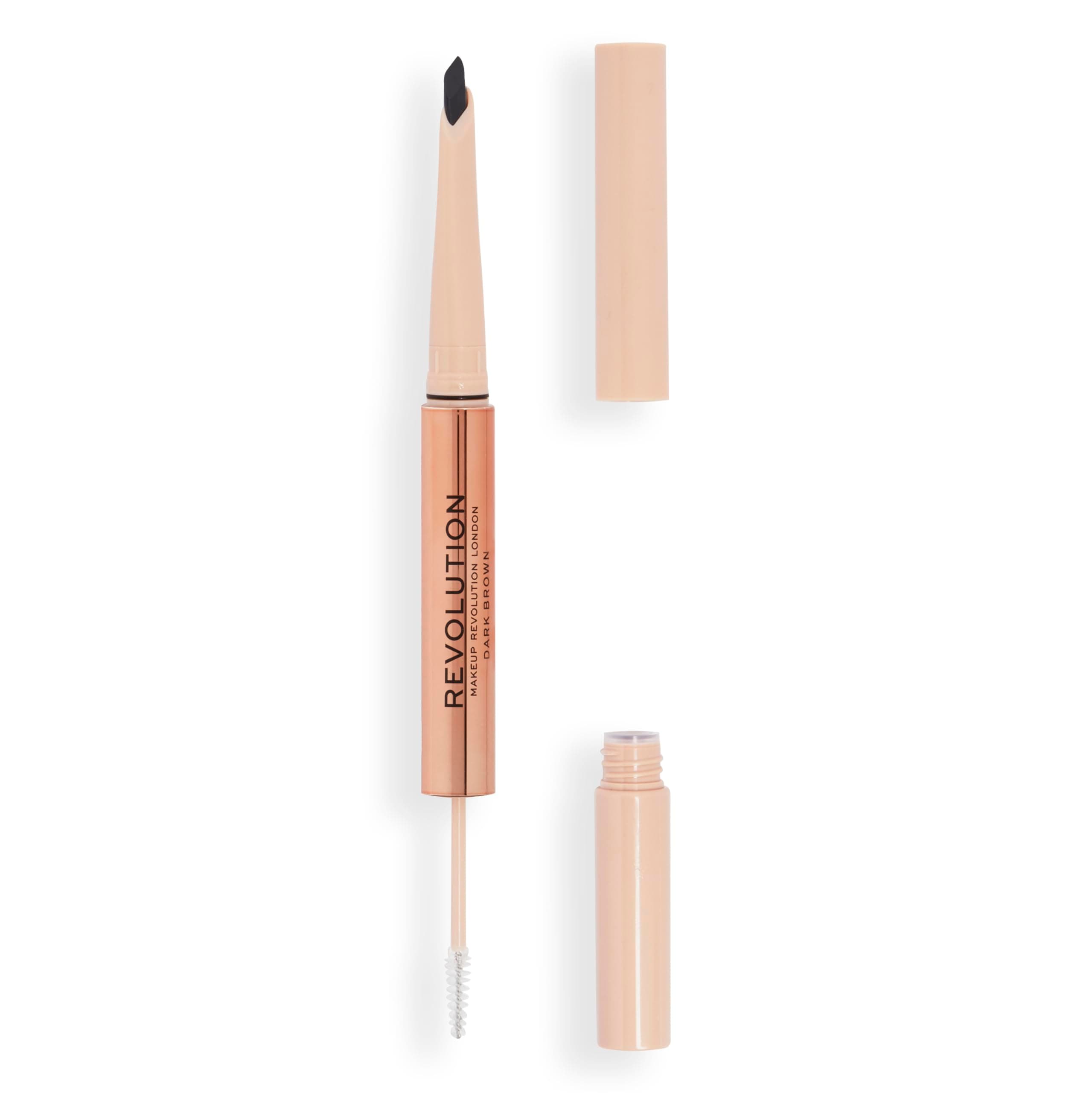 Revolution, Fluffy Brow Filter Duo, 2-in-1 Eyebrow Pencil & Gel, Enhances & S...