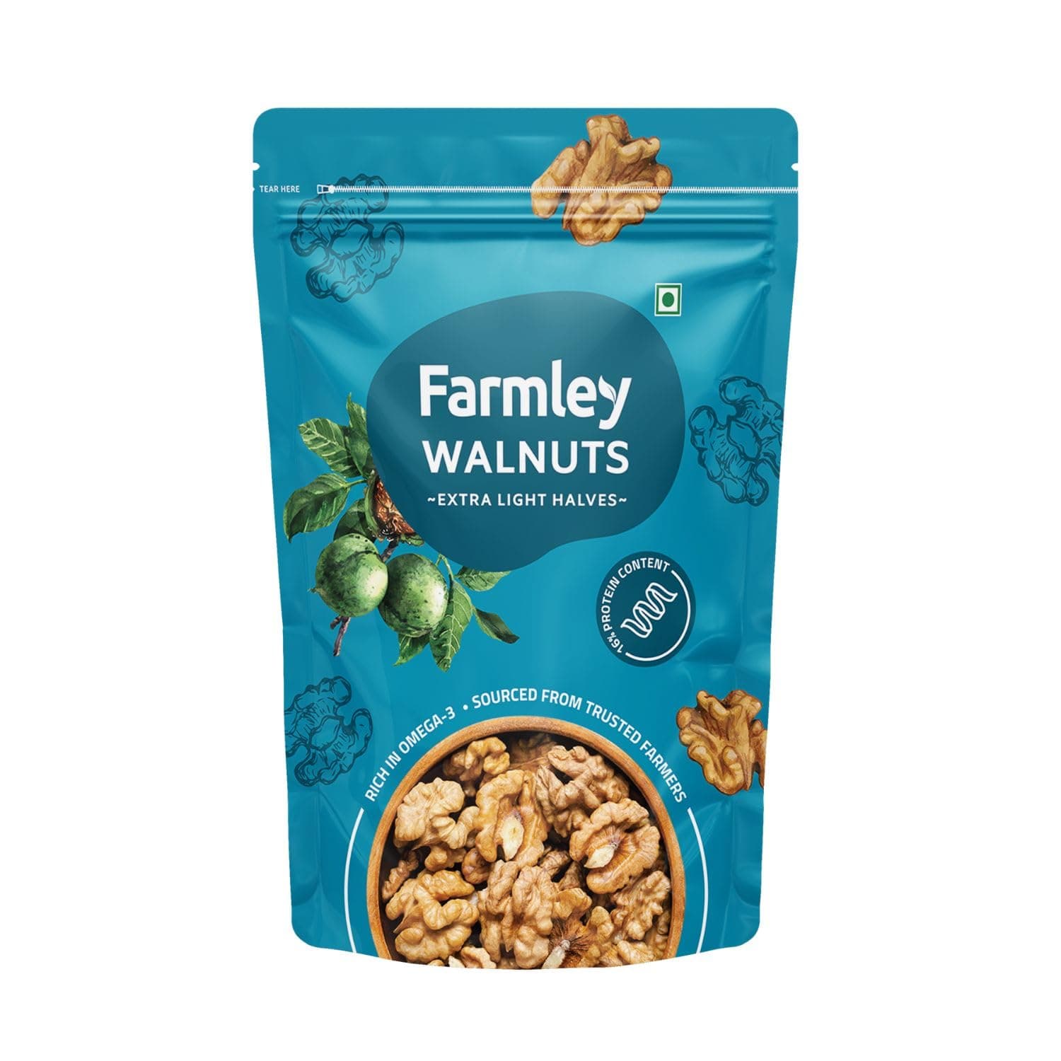 ELH Walnut Kernel | 200 gram | Walnuts Without Shell, Akhrot, Dry Fruits, Akhrot Giri, Rich in Protein (Pack Of 1)