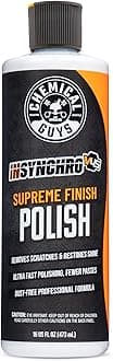 Insynchro V45, Supreme Finish Polish, Professional Formula, Safe for Cars, Trucks, SUVs, RVs, & More (16 Fl Oz) - GAP12016