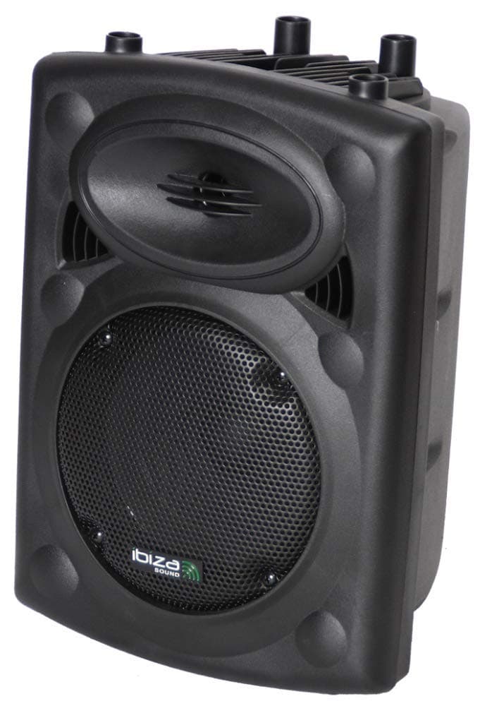 Ibiza Sound SLK8 Speaker - Floor/Studio/Built-in / 2-Way Speakers - 55-20,000 Hz - Black