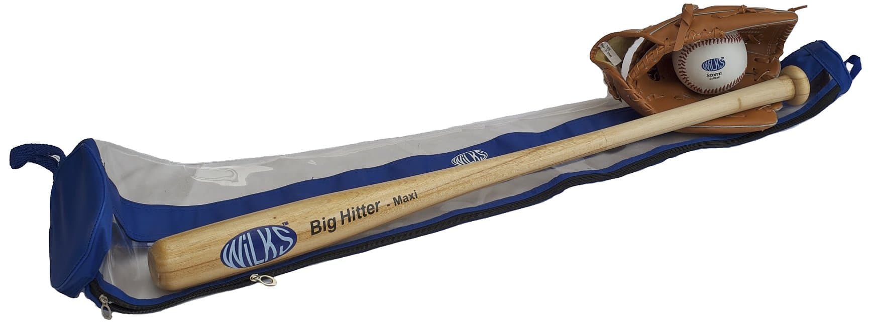 Wilks Senior Softball Set - Blue, 100 cm