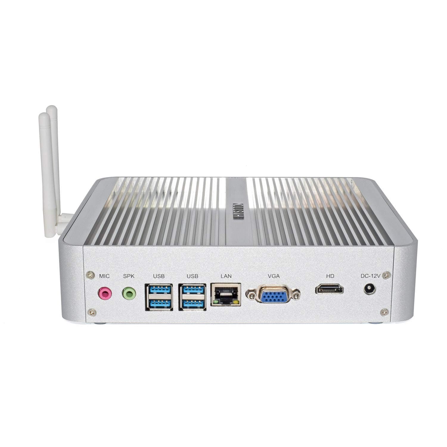 HISTTON Fanless Mini PC Windows 10 Intel Core i5 8250U 8GB Ram 512GB SSD,Support DIY SSD/HD Graphics/HDMI & VGA Dual Output/Dual Band Wi-Fi/Bluetooth 4.0/4K Micro Desktop Computer