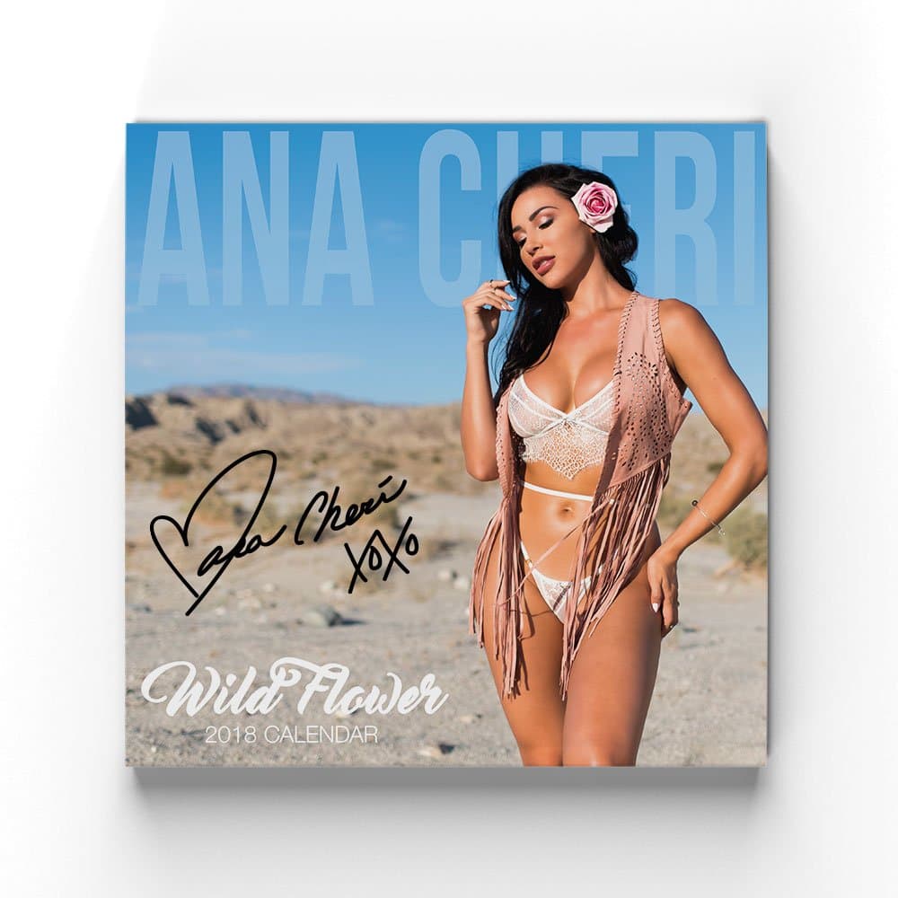 Official 2018 Autographed 12 Month Wall Calendar