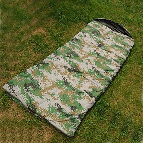 Digital camouflage sleeping bag / Envelope / outdoor camping equipment