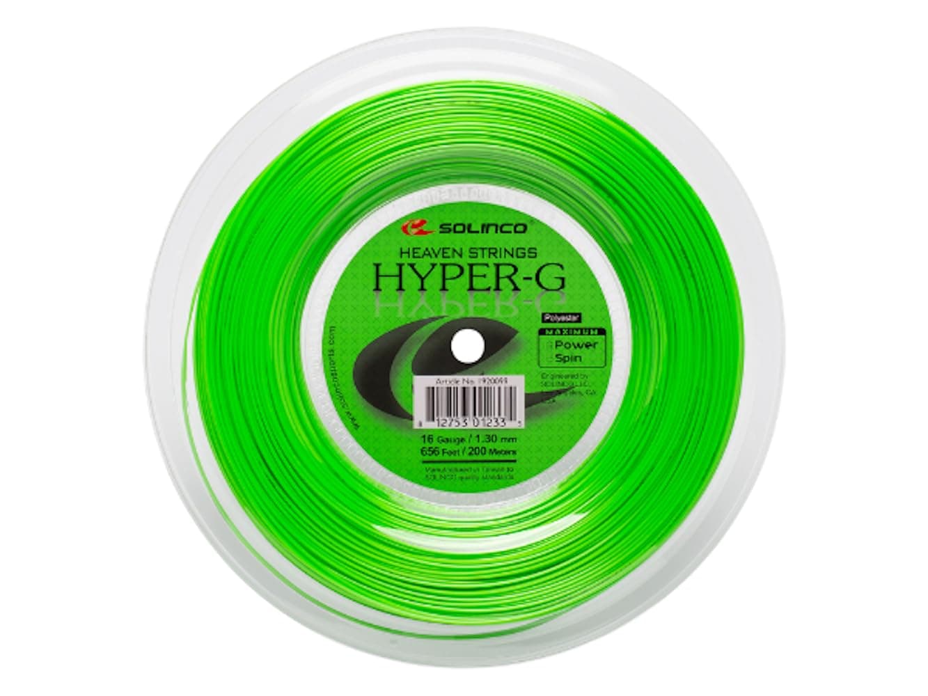 Hyper G (328 Foot) Lime Green Mini Reel