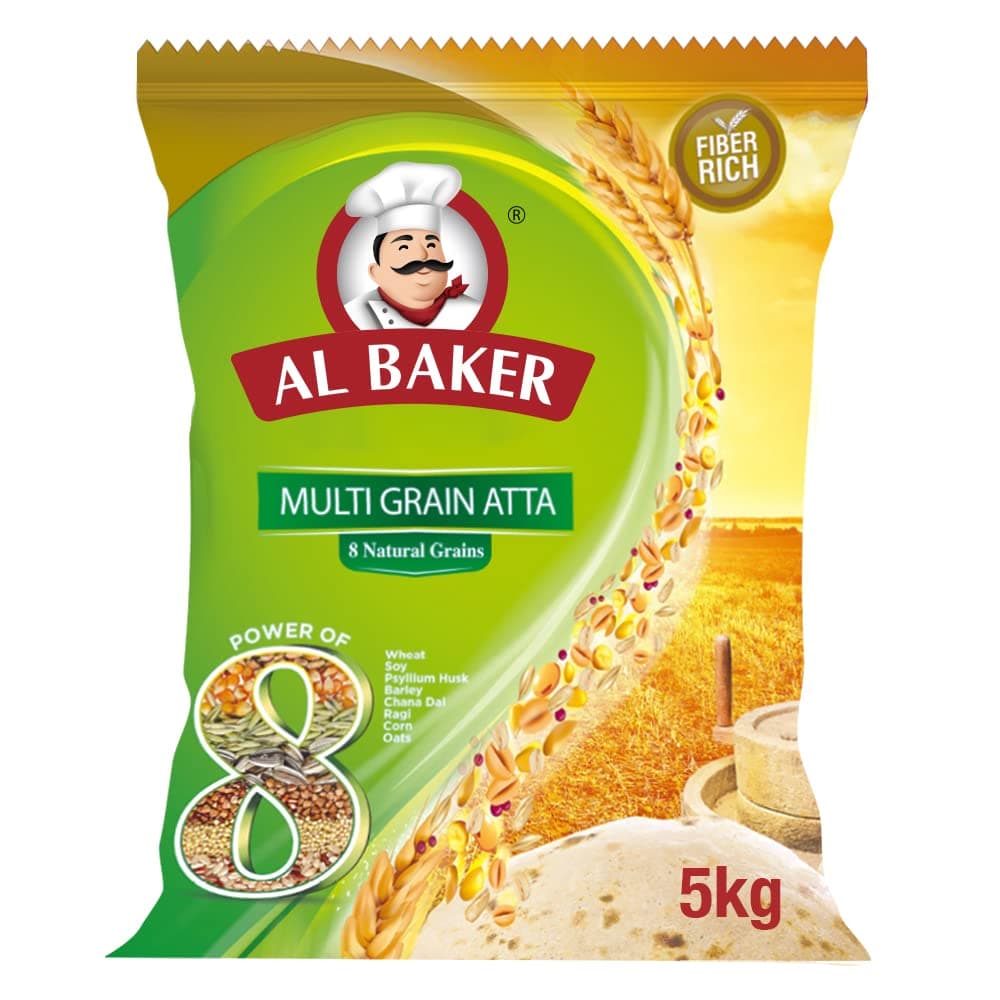 Al Baker Multi Grain Atta 5 kg