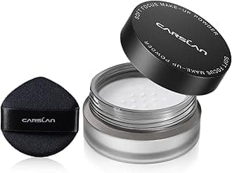 Soft Focus Loose Setting Powder, Waterproof, Matte, Oil Control, Shine Free, Talc-Free Face Powder Makeup, 24H Longwear Finishing Powder, 01 Translucent （Sample）