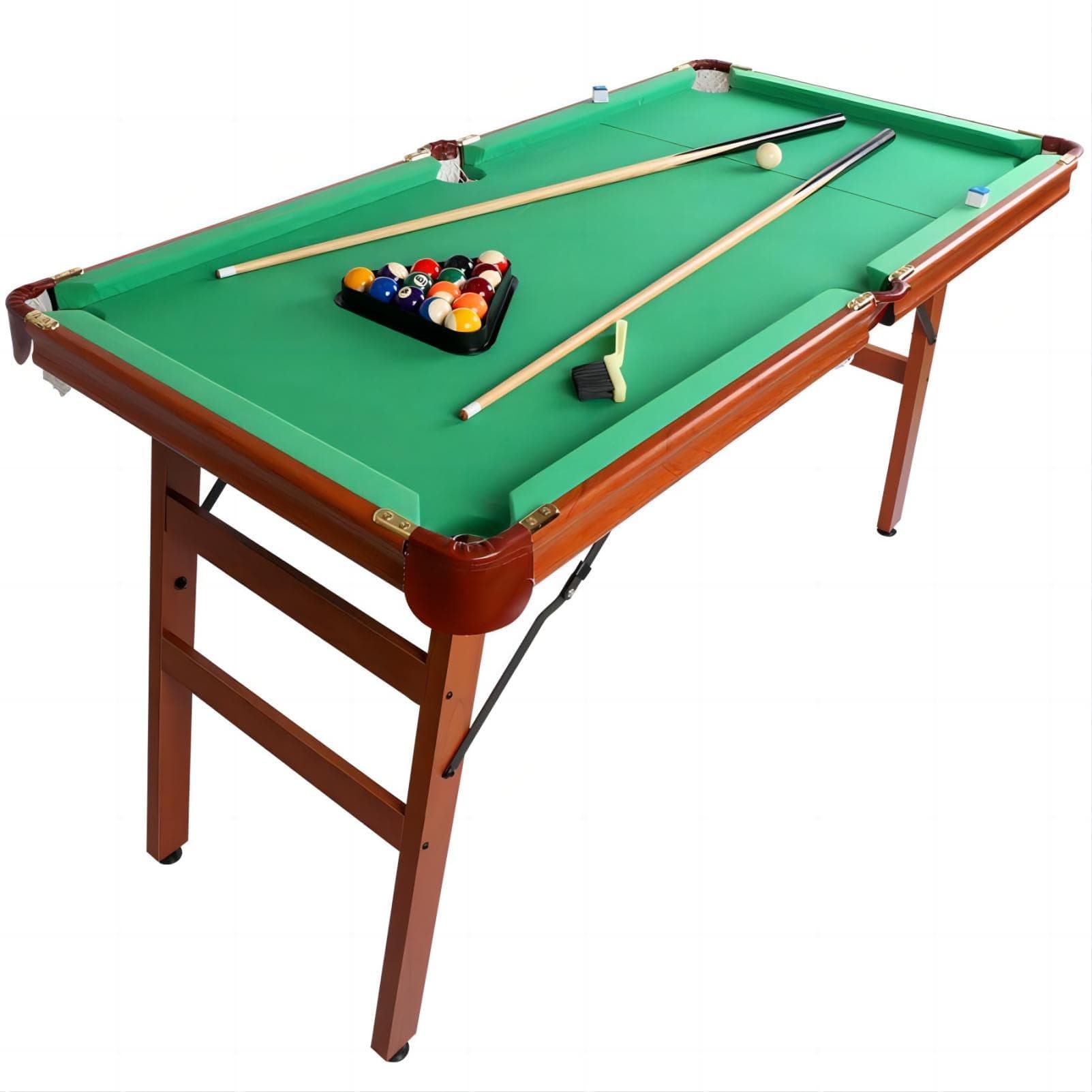 HLC Foldable Game Tables for Family Fun, Space-Saving Entertainment Center for Kids & Adults
