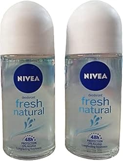 FRESH NATURAL 48H PROTECTION Deodorant Roll-on - For Women (100 ml, Pack of 2)