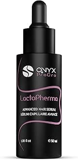 LactoPherma Hair Growth Serum for Women & Men – Oil-Free Formula with 12 Active Ingredients – Boosts Regrowth, Thickens Hair, Reduces Hair Shedding & Thinning, Stimulates Scalp Circulation