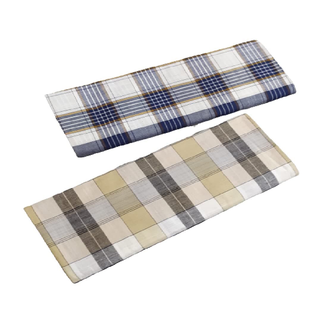 Men's Cotton Multi Color Lungis for Men 2.25 meter (Set of 2, Multi Colour) || Assorted Checks or Colours-_ADI95