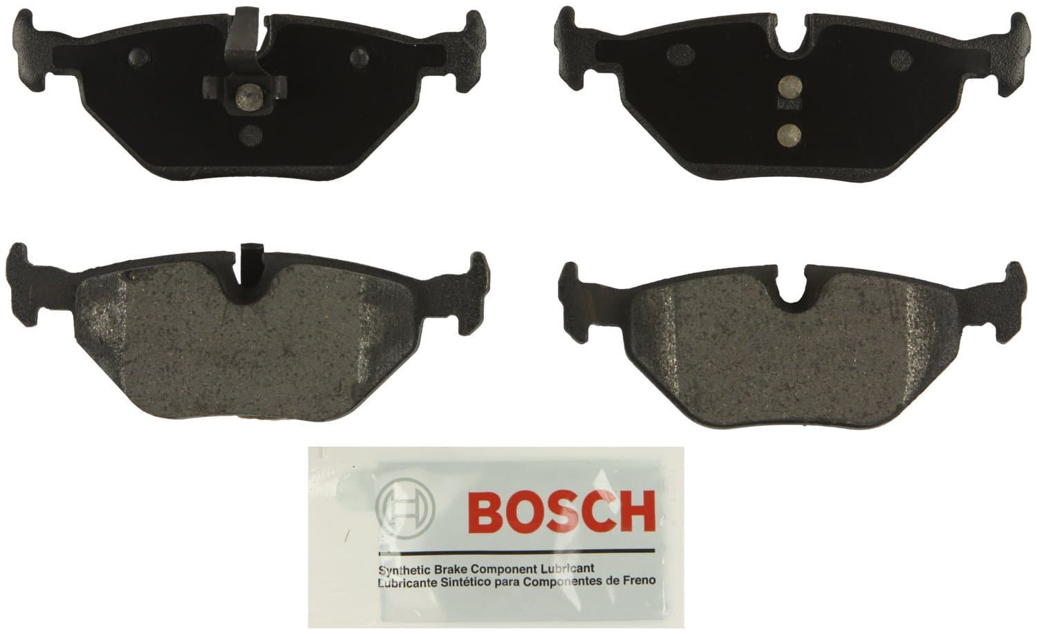 BOSCH BE763 Blue Semi-Metallic Disc Brake Pad Set - Compatible With Select BMW 318i, 318is, 323i, 325Ci, 325i, 325xi, Z4; Saab 9-5; REAR