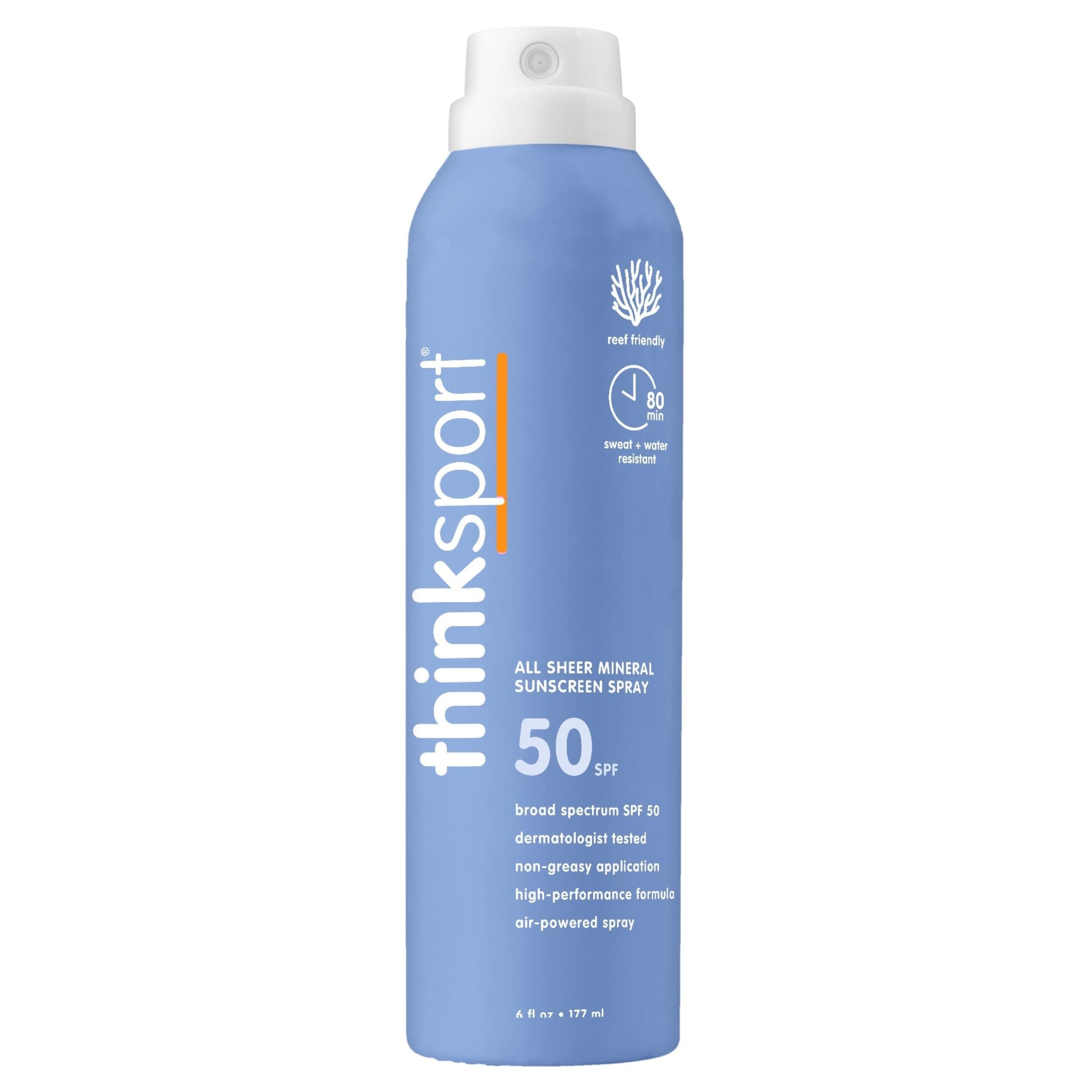 Think Sport Clear Zinc Sunscreen Spray SPF 50