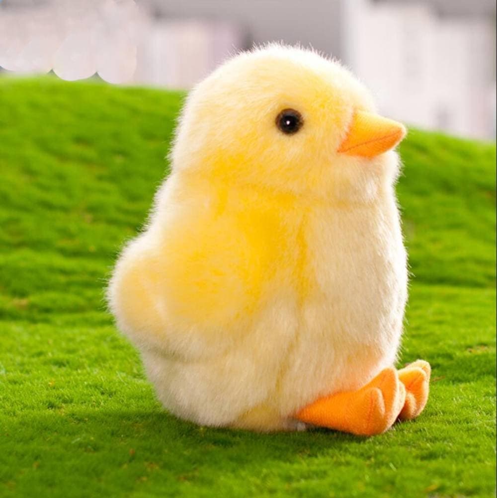 6 Inch Small Yellow Chick Plush Chicken Stuffed (Yellow)