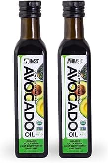 California USDA Organic Certified Extra Virgin Avocado Oil Made in USA 2 Bottle Case