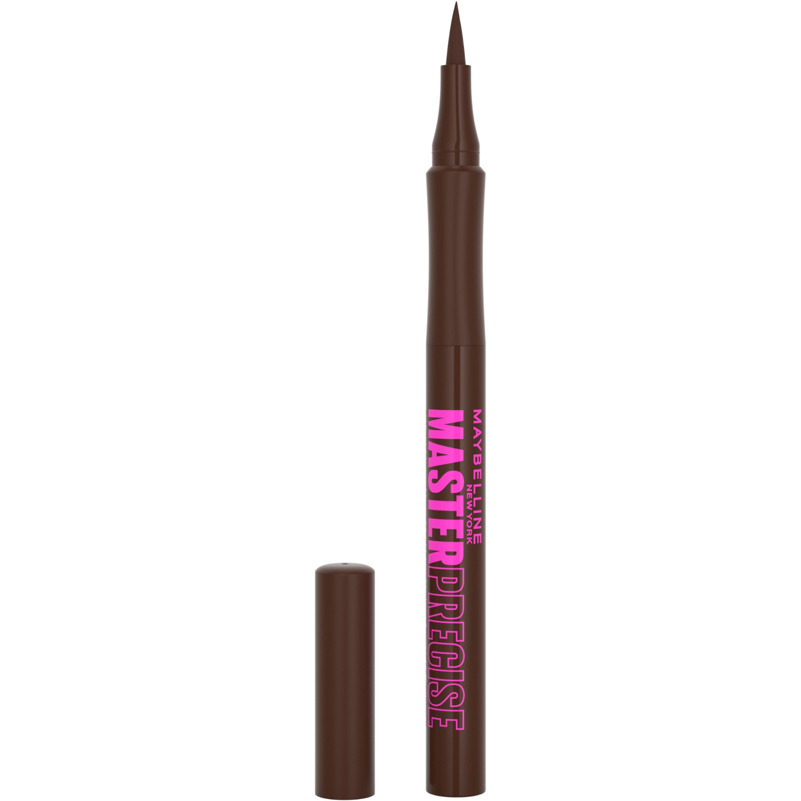 Maybelline New York Eyestudio Master Precise All Day Matte Liquid Eyeliner Makeup, Forest Brown, 0.034 Fl. Oz