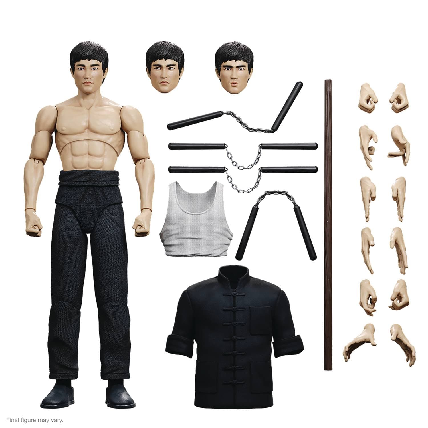 Bruce Lee Ultimates Bruce The Warrior 18cm Figure