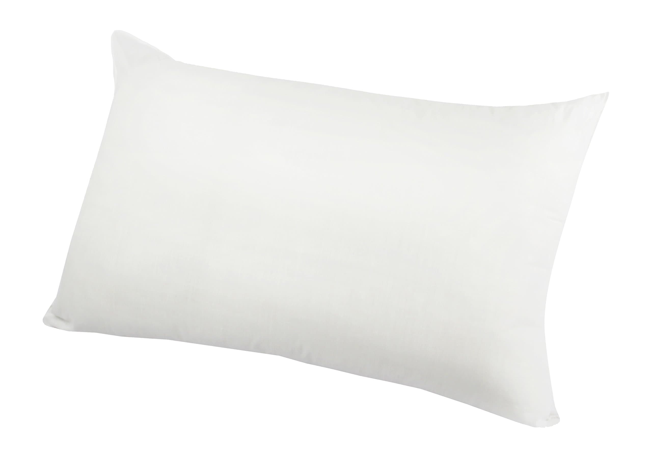 Home Bedding Solutions C424-080 Premium Polyester Filled Pillow, Jumbo, 1 Count (Pack of 1), White