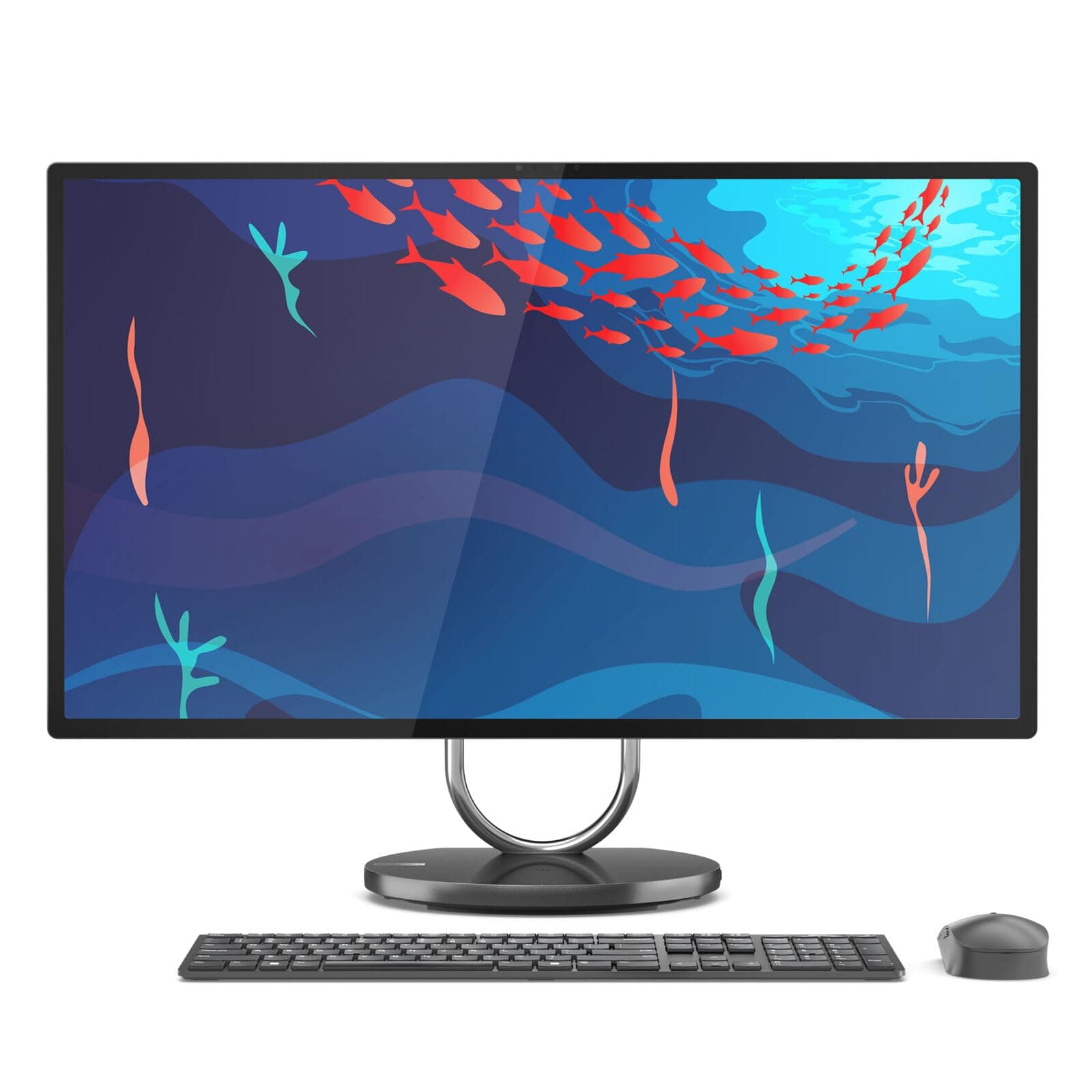Mavark New L e n o v o Yoga AIO 9i All in one Desktop PC, 31.5" 4K UHD Non Touch Intel i9-13900H 5MP Webcam Stereo Microphone Win 11 Pro (2TB SSD|16GB RAM)