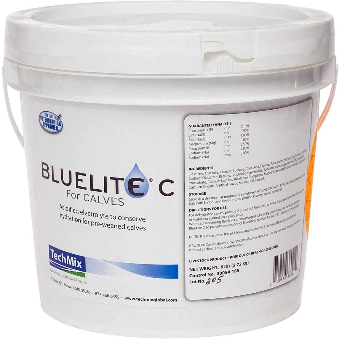 Bluelite C Electrolytes & Multiple Sources of Energy, for Calves 6 Lb