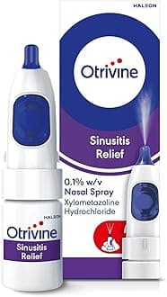 Decongestant Nasal Spray, Nose Spray for Sinusitis & Blocked Nose Relief, 10ml