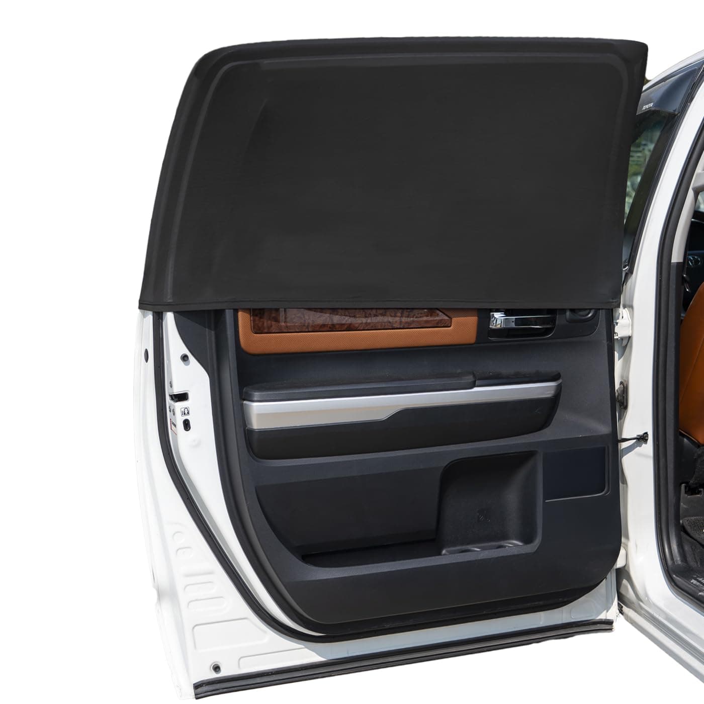 Car Window Shade for Baby, 2 Pack UV Protection Breathable Mesh Window Sun Shade,Car Window Screens for Most Pickup, Truck, Minivan, Large SUV(31.5"x47.2")