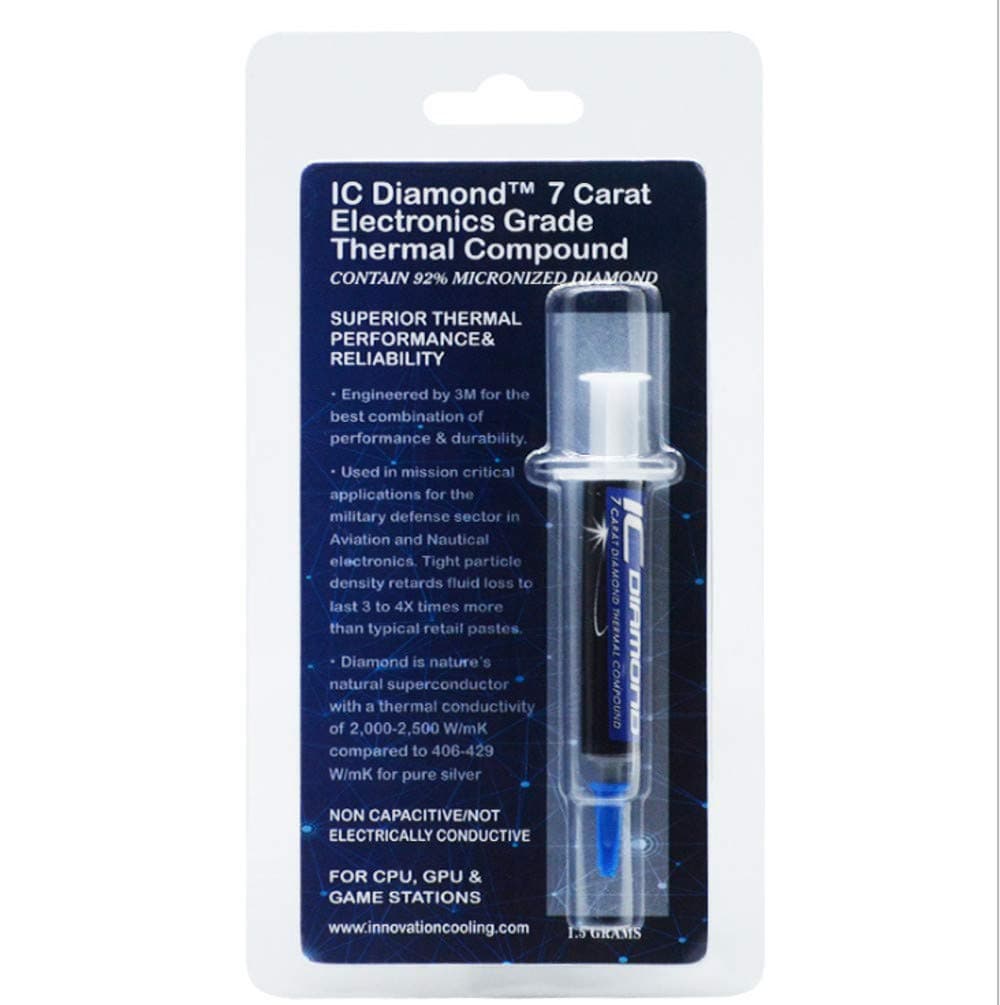 HSPC IC Diamond Innovation Cooling Diamond 7 Carat Thermal Compound (1.5 g)