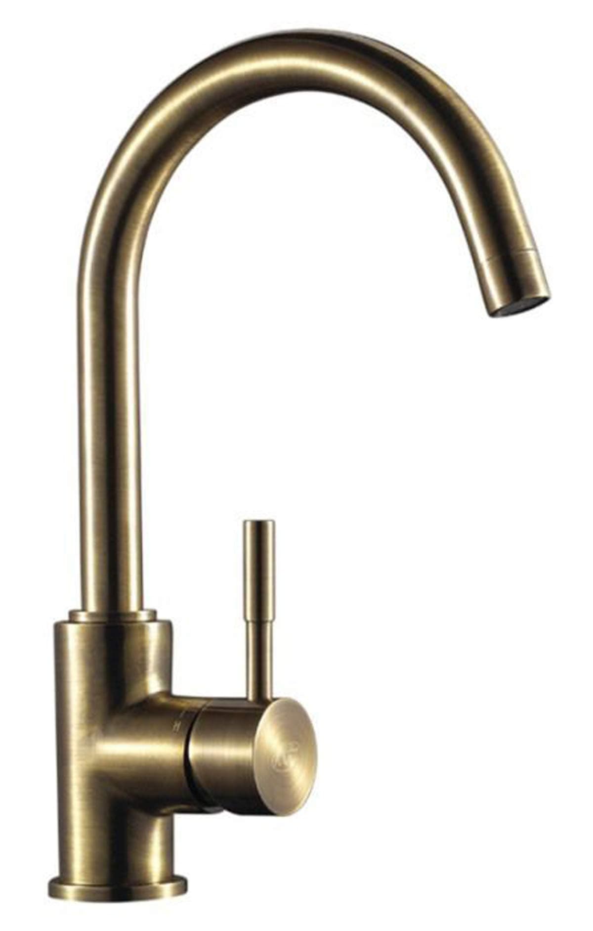 Bluewater Chromed Kitchen Sink tap with Fixed spout Colorado-Old Gold