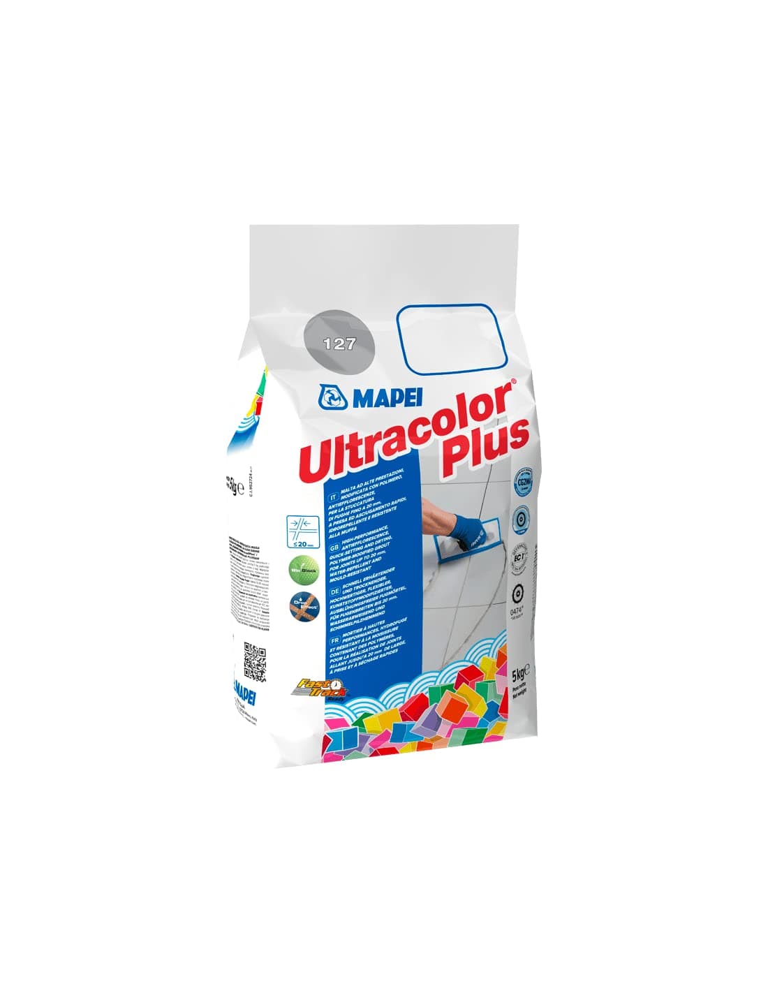 Mapei Ultracolor Plus Coloured Grout Silver Grey 111