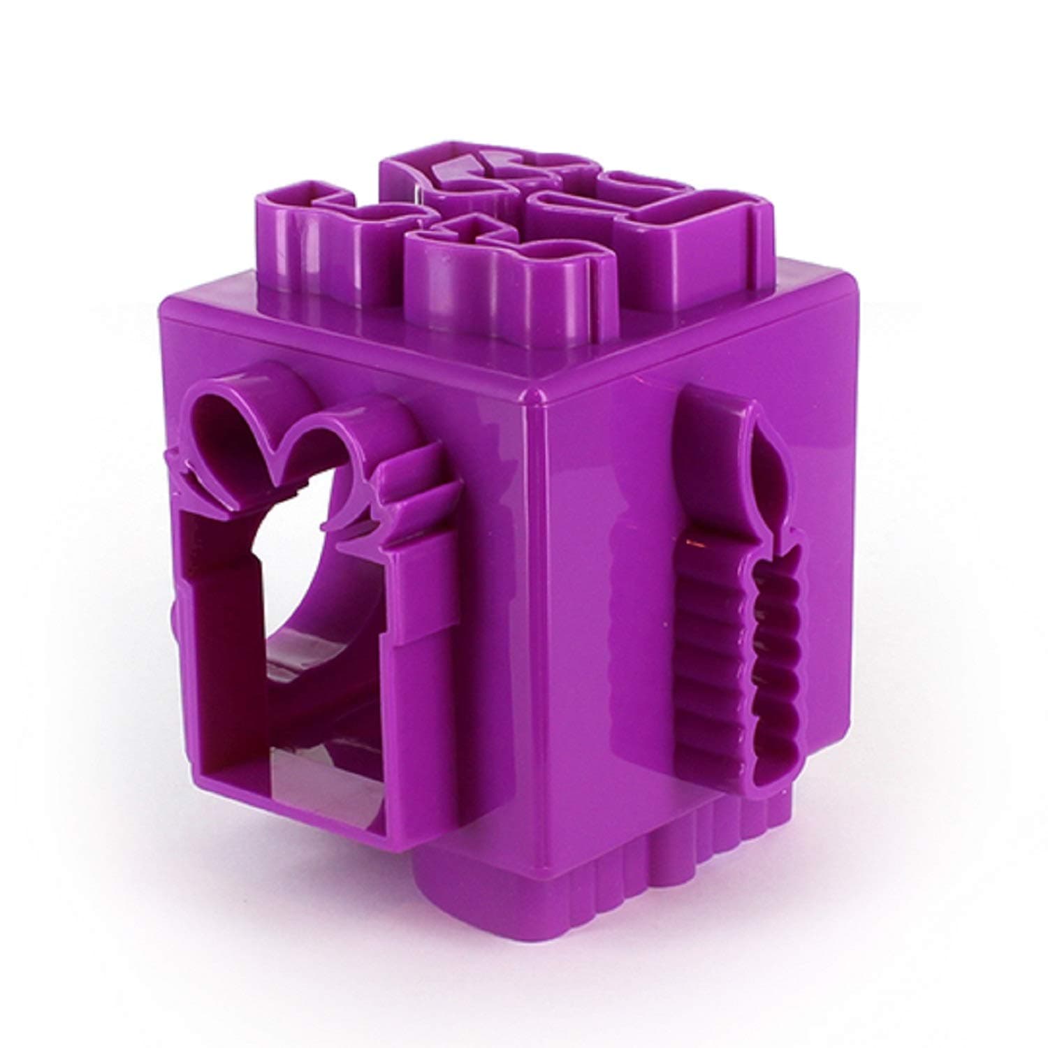 Chanukah Plastic 3D Square Shaped Cookie Cutter 6 Shapes