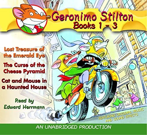 Geronimo Stilton, Books 1-3 Audio CD – Unabridged, October 12, 2004