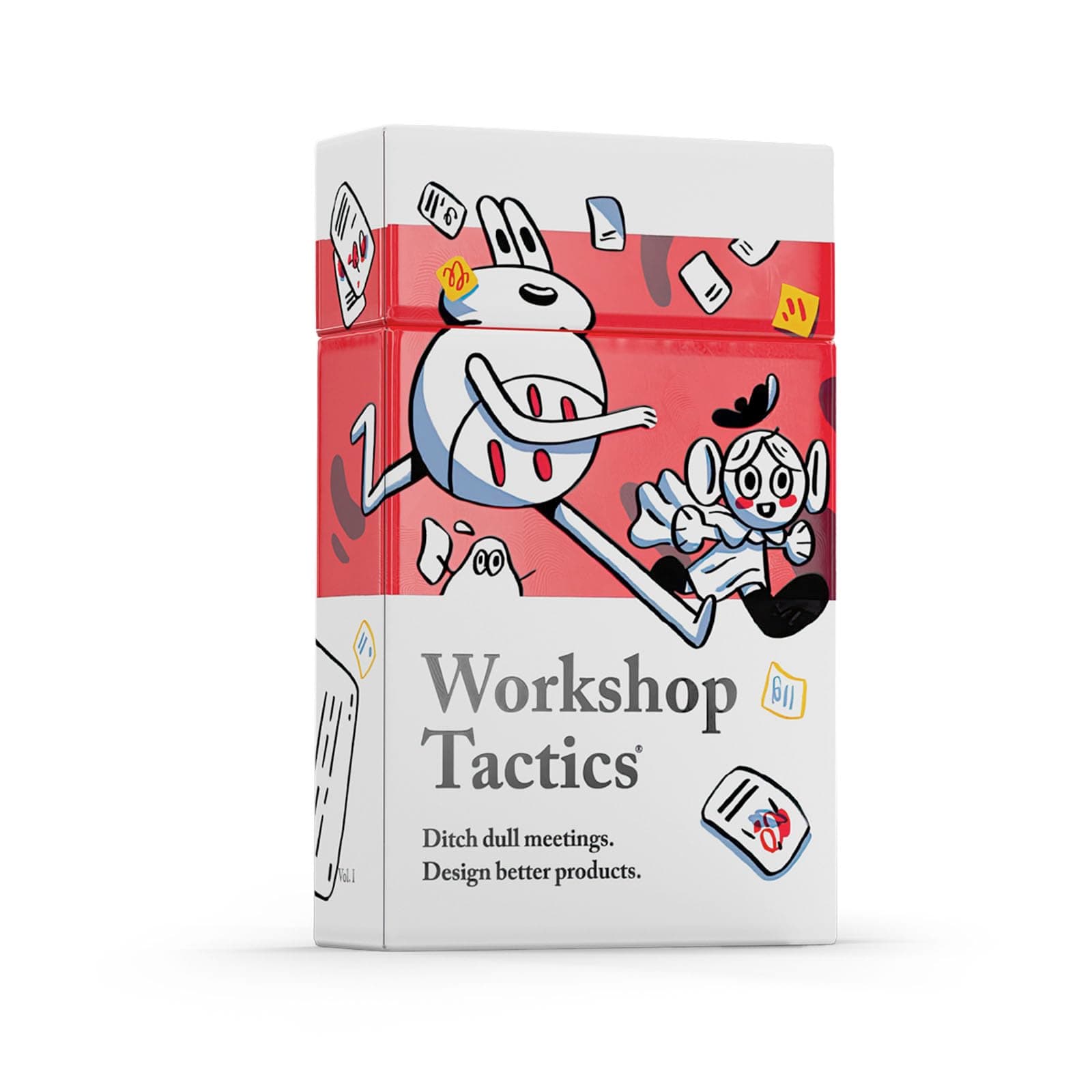 Pip Decks Workshop Tactics Card Deck, Business Tool to Improve Your Influence, Confidence and Persuasion in Workshops, Meetings, Presentations and More, 54 Cards in a Case