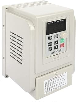AC 220V Variable Frequency Drive Single Phase Input to 3 Phase Output Frequency Converter 2.2kw 3HP 12A VFD Inverter for Spindle Motor Speed Control